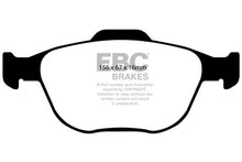 Load image into Gallery viewer, EBC 02-04 Ford Focus 2.0 SVT Greenstuff Front Brake Pads