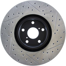 Load image into Gallery viewer, StopTech 14 Lexus IS Slotted &amp; Drilled Front Right Rotor