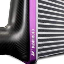 Load image into Gallery viewer, Mishimoto Universal Carbon Fiber Intercooler - Matte Tanks - 450mm Silver Core - C-Flow - C V-Band