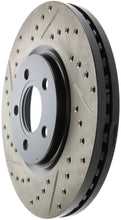 Load image into Gallery viewer, StopTech 03-09 Chrysler PT Cruiser Tur / 03-05 Dodge Neon SRT-4 Front Right Slotted &amp; Drilled Rotor