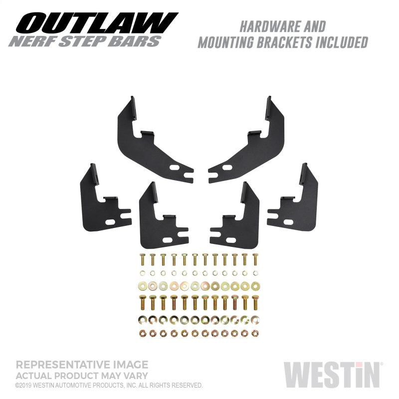 Westin 2019 Dodge Ram Crew Cab ( Excludes 1500 Classic)  Outlaw Nerf Step Bars