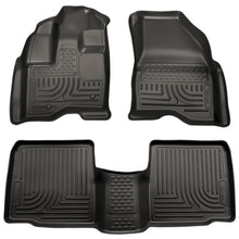 Load image into Gallery viewer, Husky Liners 10-13 Ford Taurus WeatherBeater Combo Black Floor Liners