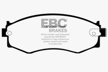 Load image into Gallery viewer, EBC 91-97 Infiniti G20 2.0 Redstuff Front Brake Pads