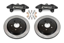 Load image into Gallery viewer, BMR 14-19 Chevrolet Corvette C7 Brake Kit For 15in Conversion Solid Rotors Black Calipers