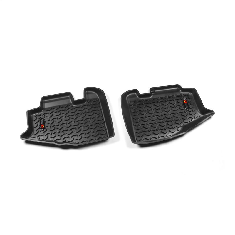 Rugged Ridge Floor Liner Rear Black 1997-2006 Jeep Wrangler TJ / LJ