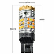 Load image into Gallery viewer, Oracle 7443-CK LED Switchback High Output Can-Bus LED Bulbs - Amber/White Switchback SEE WARRANTY