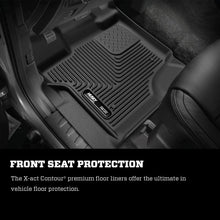 Load image into Gallery viewer, Husky Liners 11-15 Ford F-250/F-350 SuperCab X-Act Contour Black 2nd Row Floor Liners