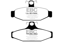 Load image into Gallery viewer, EBC 93-00 Aston Martin Virage 5.3 (AP Caliper) Redstuff Rear Brake Pads