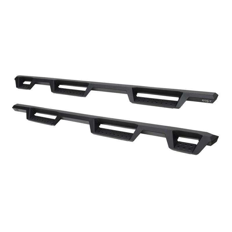 Westin 2019 Chevrolet Silverado/Sierra 1500 (5.5ft) Drop Wheel to Wheel Nerf Step Bars - Txt Black