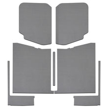 Load image into Gallery viewer, DEI 20-22 Jeep Gladiator JT 4-Door Boom Mat Complete Headliner Kit - 7 Piece - Gray Leather Look