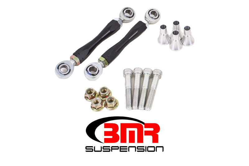 BMR 08-17 Challenger Front Sway Bar End Link Kit - Black