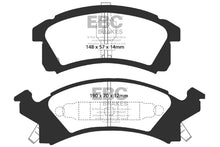 Load image into Gallery viewer, EBC 91-95 Buick Skylark 2.3 Yellowstuff Front Brake Pads