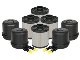 aFe Pro GUARD D2 Fuel Filter 11-17 Ford Diesel Trucks V8 6.7L (td) (4 Pack)
