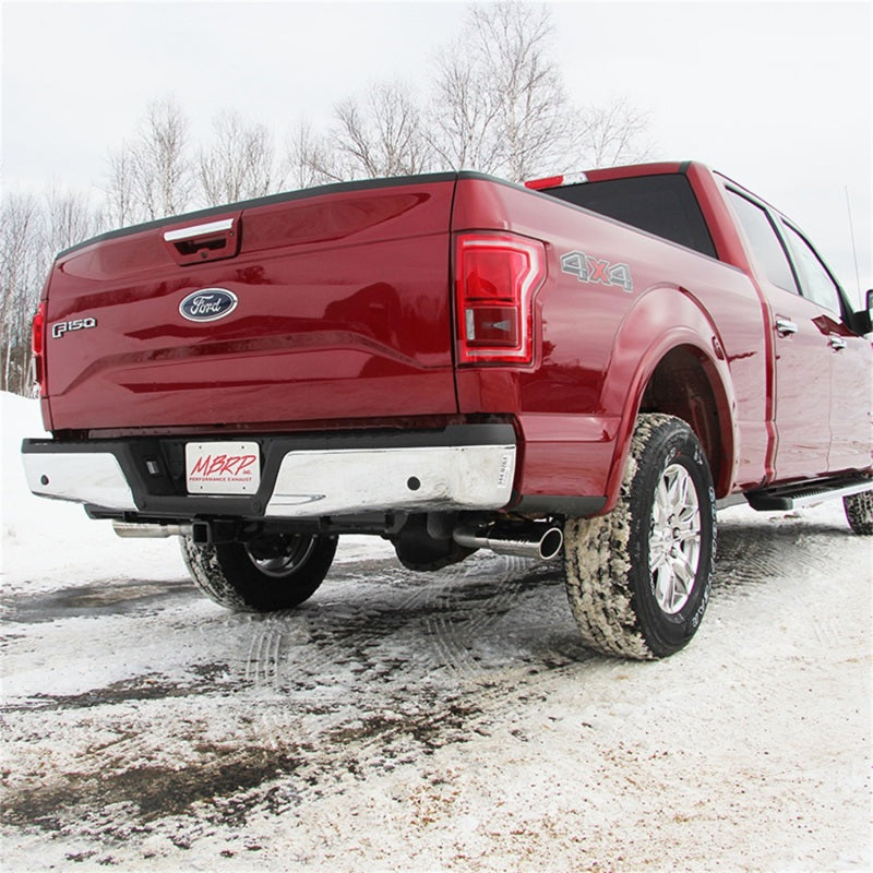 MBRP 2015 Ford F-150 5.0L 3in Cat Back Dual Split Side Exit AL Exhaust System