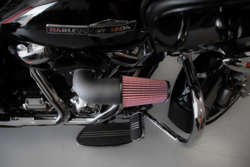 K&N 2017 Harley-Davidson H/D Touring Models Aircharger Performance Intake - Black