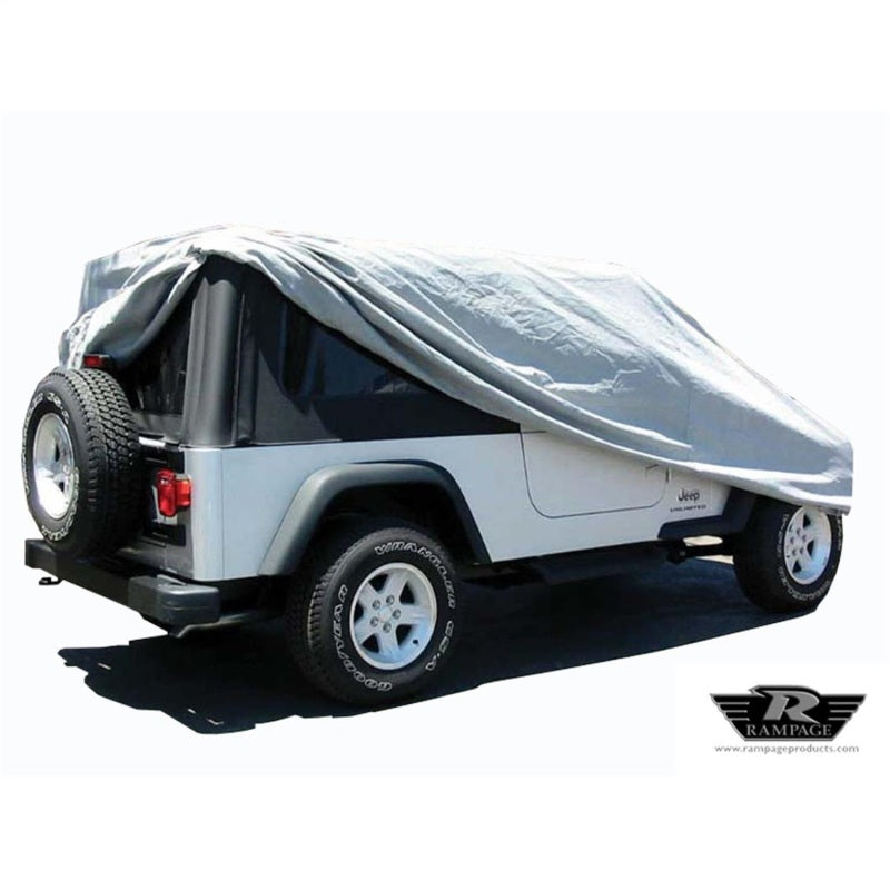 Rampage 2004-2006 Jeep Wrangler(TJ) LJ Unlimited Car Cover - Grey