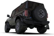 Load image into Gallery viewer, Rally Armor 21-25 Ford Bronco (Steel Bmpr + RB - NO Rptr/Sprt) Blk Mud Flap w/Cy Orange Logo