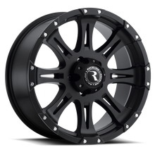 Load image into Gallery viewer, Raceline 981 Raptor 16x8in / 8x165.1 BP / 0mm Offset / 130.81mm Bore - Satin Black Wheel