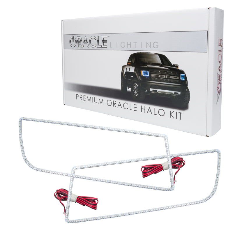 Oracle Chevrolet Camaro Non-RS 14-15 LED Halo Kit Square Style - White SEE WARRANTY