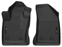 Load image into Gallery viewer, Husky Liners 17-18 Jeep Compass X-Act Contour Black Front Floor Liners