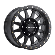 Load image into Gallery viewer, Method MR304 Double Standard 16x8 0mm Offset 8x6.5 130.81mm CB Matte Black Wheel