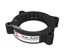 Load image into Gallery viewer, aFe 2020 Vette C8 Silver Bullet Aluminum Throttle Body Spacer / Works With Factory Intake Only - Blk