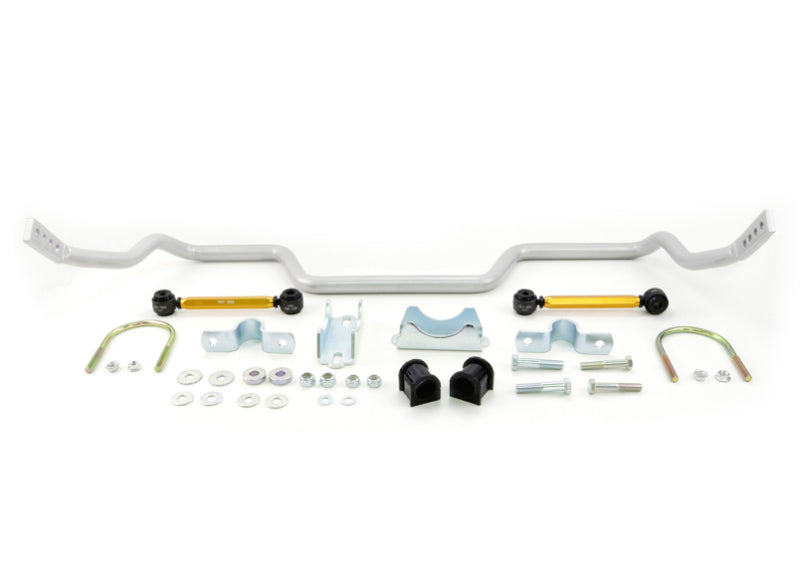 Whiteline 05+ Ford Mustang Coupe 8 cyl (Inc Shelby GT / GT500) Rear 27mm Heavy Duty Adj Swaybar