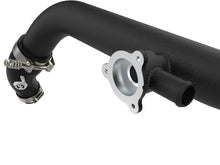 Load image into Gallery viewer, aFe 21-22 Ford Bronco V6-2.7Ltt BladeRunner Alum Hot Charge Pipe - Black