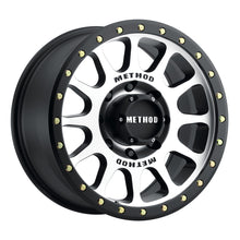 Load image into Gallery viewer, Method MR305 NV 18x9 +18mm Offset 8x170 130.81mm CB Machined/Black Street Loc Wheel