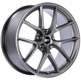 BBS CI-R 20x10 5x112 ET45 Platinum Silver Polished Rim Protector Wheel -82mm PFS/Clip Required