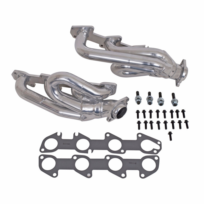 BBK 04-08 Dodge Ram 5.7 Hemi Shorty Tuned Length Exhaust Headers - 1-3/4 Silver Ceramic