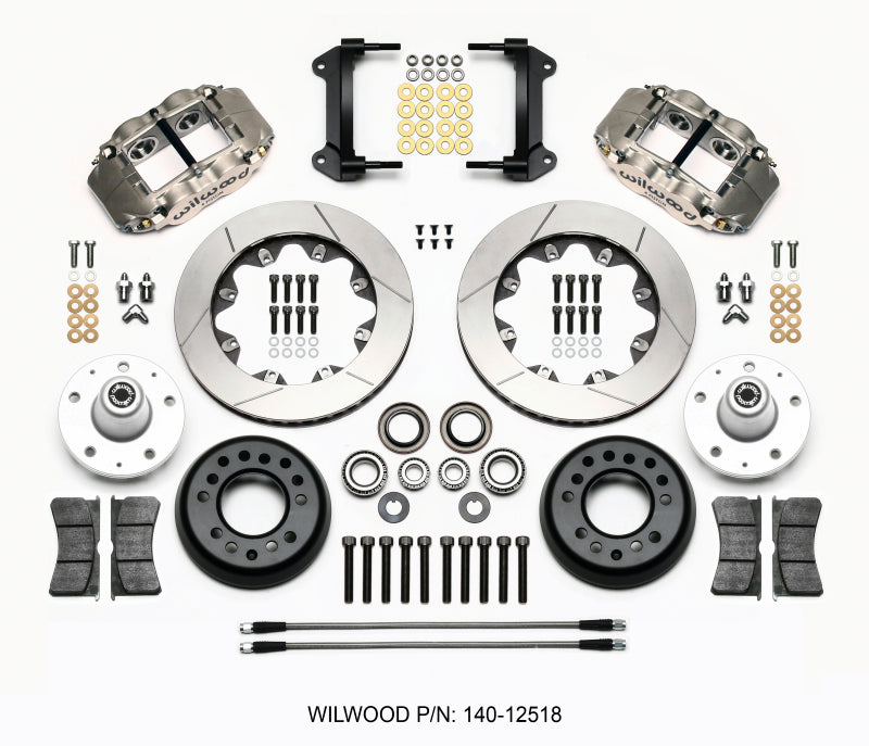 Wilwood Forged Superlite 4R ST BB Front Kit Road Race 82-92 Camaro//Firebird