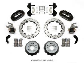 Wilwood Narrow Superlite 4R / MC4 Rear Kit 12.88 Drilled Currie Pro-Tour Unit Bearing Floater