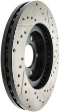 Load image into Gallery viewer, StopTech 03-09 Chrysler PT Cruiser Tur / 03-05 Dodge Neon SRT-4 Front Right Slotted &amp; Drilled Rotor