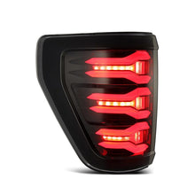 Load image into Gallery viewer, AlphaRex 21-22 Ford F-150 LUXX LED Tailights Black/Red