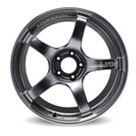 Advan TC4 18x9.5 +35 5x114.3 Racing Gunmetallic and Ring Wheel