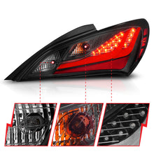 Load image into Gallery viewer, ANZO 10-13 Hyundai Genesis 2DR LED Taillights Smoke