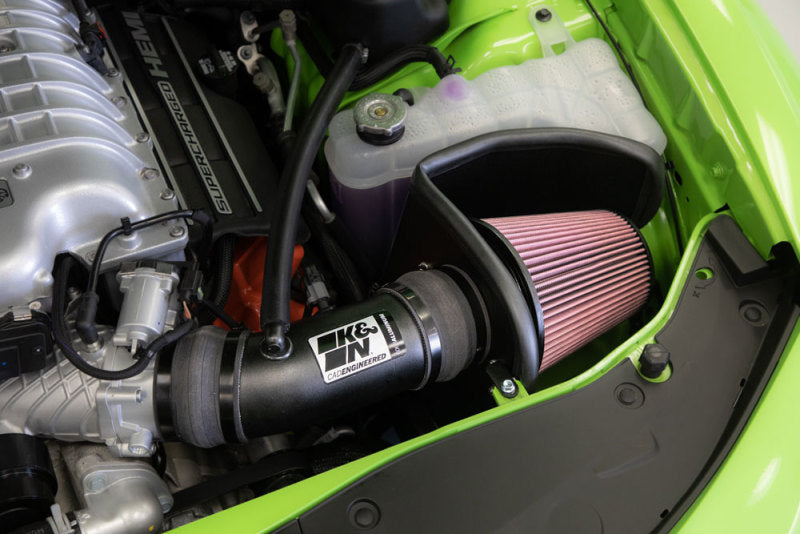 K&N 2017 Dodge Challenger Hellcat SC V8-6.2L F/l Typhoon Air Intake