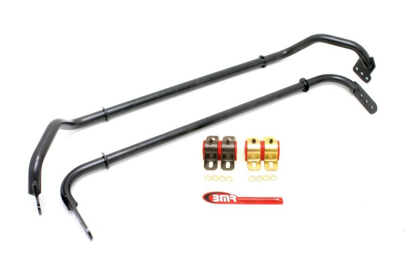 BMR 10-11 Chevrolet Camero  Front and Rear  Sway Bar Kit w/ Bushings - Black Hammertone