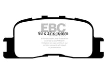 Load image into Gallery viewer, EBC 02-03 Lexus ES300 3.0 Greenstuff Rear Brake Pads