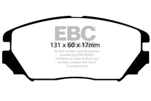 Load image into Gallery viewer, EBC 08-09 Hyundai Azera 3.3 Redstuff Front Brake Pads