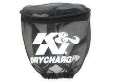 Load image into Gallery viewer, K&amp;N Drycharger Air Filter Wrap - Oval Straight - Black