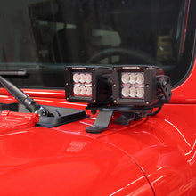 Load image into Gallery viewer, Go Rhino 18-20 Jeep Wrangler JL/JLU/Gladiator JT Light Mount - Two 3in Cubes