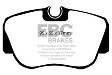 Load image into Gallery viewer, EBC 84-86 Mercedes-Benz 190/190E 2.3 Greenstuff Front Brake Pads