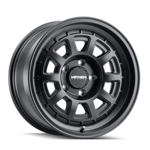 Load image into Gallery viewer, Mayhem 8303 Voyager 17x8.5 / 6x139.7 BP / 0mm Offset / 106mm Hub Matte Black Wheel