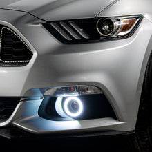 Load image into Gallery viewer, Oracle 15-17 Ford Mustang Dynamic RGB+A Projector Surface Mount Fog Light Halo Kit - SEE WARRANTY