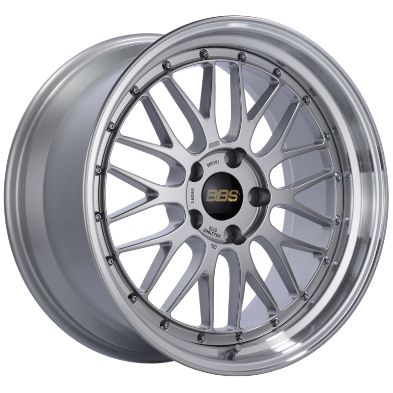 BBS LM 19x11 5x130 ET50 CB71.6 Diamond Silver Center Diamond Cut Lip Wheel