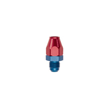 Load image into Gallery viewer, Russell Performance Red/Blue -6 AN Male 37 Degree to 3/8in Aluminum Tube