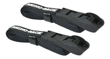 Load image into Gallery viewer, Rhino-Rack Rapid Tie Down Straps w/Buckle Protector - 3.5m/11.5ft - Pair - Black