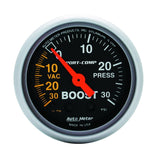 Autometer Sport-Comp 52mm 30 PSI Mechanical Boost Gauge